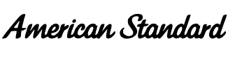 American Standard plumbing fixtures brand logo